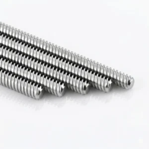 T8 Lead Screw with Brass Nut – Precision Trapezoidal Rod (2mm Pitch / 8mm Lead)